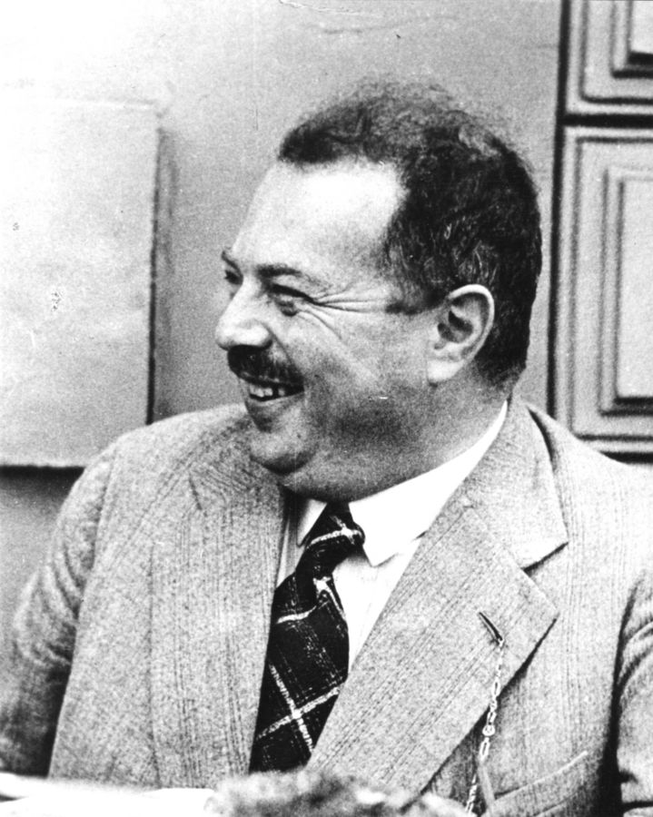 zur Vergrößerungsansicht des Bildes: Foto von Benno Landsberger, Leipzig 1935. Foto: Altorientalisches Institut.