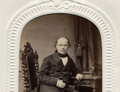 Historisches Foto von Hermann Brockhaus, Quelle: Universiätsarchiv