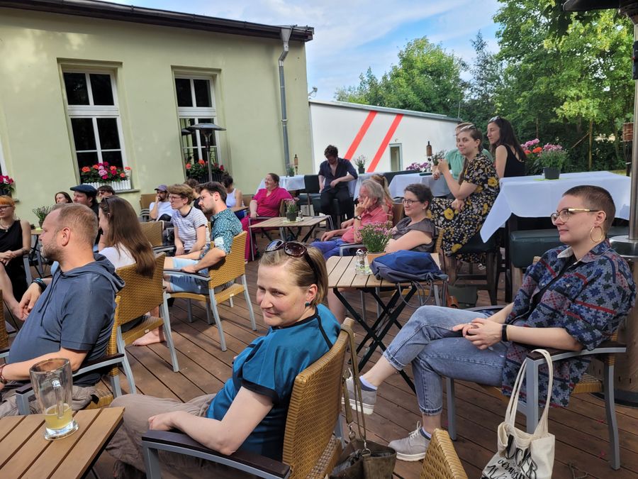 zur Vergrößerungsansicht des Bildes: Sommerfest 14.07.2023, Foto: Religionswissenschaft